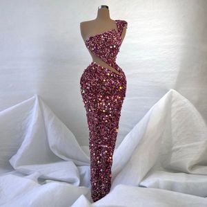 Glitter Paped Deniz Kızı Prom Elbiseleri Bir OSLER KLEFENSEY PARTİ SEKSİ GÜSÜCÜ KUKULU DE NOCHE