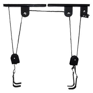 Fahrradrahmen Universal Mountain Lift Pulley System Fahrräder Kanu Kajak Deckenaufhänger Halter Rack Hängehaken Zubehör 230316