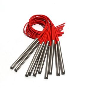 8.5mmX190mm/195mm/200mm/210mm/220mm 3D Printers Parts Cartridge Heater Cartridge Heating Resistance Element Single-End Electric Heat Pipe 400W/410W/420W/470W 10pcs