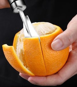 Orange Peeler Stainless Steel Lemon Orange Peeler Practical Fruit Grapefruit Opener Cutter Kitchen Gadgets For HouseholdSupplies