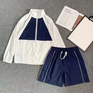 Projektant Mens Tracksuit Juciki dressuit Shorts Fashion Choice Tracksuits Jogger Suit Dwuczęściowy sportowy styl letni