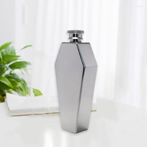 Hip Flasks Mini Flask 100ML Personalized Coffin Shape Stainless Steel Portable Flagon Travel Wine Pot Bar Gift Supplies For Men