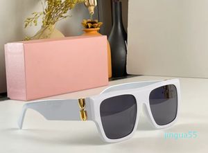 Оптовая белая серая прямоугольная солнцезащитные очки для мужчин Женщины солнцезащитные очки дизайнеры солнцезащитные очки оттенки occhiali da sense acles uv400 opear с коробкой