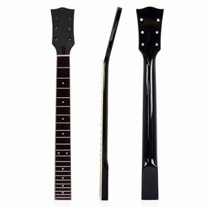 22 FRET Black Maple Wood Wood Guitar Neck para Les Paul LP Peças de guitarra