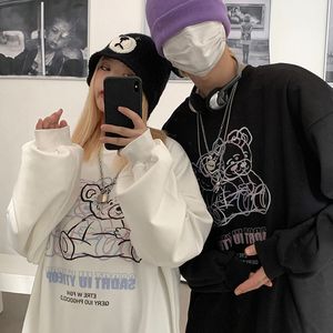 Kadın Hoodies Sweatshirts Gençler İçin Kadın Sweatshirt Giysileri Tees Tees Damla Artı Üst Boyu Gotik Kore Harajuku Kpop Estetik Giyim 230316