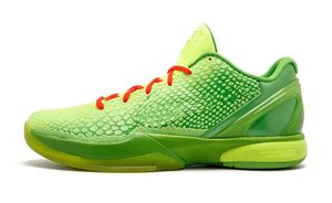 Grade school kobe Mamba 6 Grinch Basketball Shoes for sale kids Mambacita Bruce Lee Casual shoes sneakers store US4-US12