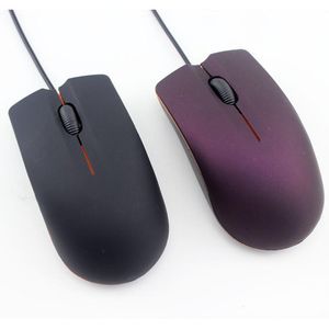 Laptop de mouse com fio Mini botões ópticos ergonômicos USB 3