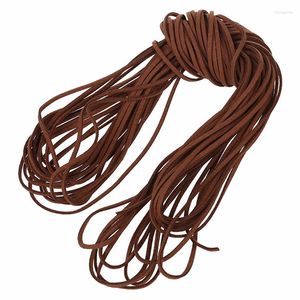 Clothing Yarn 16.65 - 18.655 M 2 Mm Brown Leather Strap Thong Flat DIY