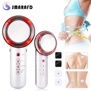 Full Body Massager EMS full body massager ultrasonic cavitation weight loss machine anti cellulite fat electric infrared Slimming machine 230314