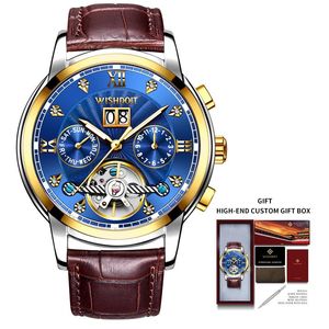 男性のためのファッションウォッチと衝撃抵抗、ビジネスの腕時計四層の3次元表面付きのQuartzのタイミングBlu-ray Glass
