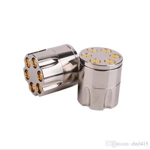 Smoking Pipes Zinc alloy 3 layer metal grinder, cartridge clip cigarette cutter, portable sharpener