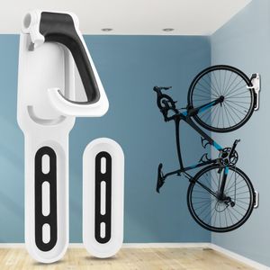 Quadros de bicicleta Montada com parede Holder Mountain Bicycle Parking Stand Stand Stand Suporte portátil MTB Road mostrando o cabide 230316