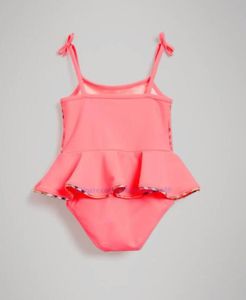 Sommarbarn badkläder enstycken baby flickor bikini badväder söta barn baddräkt simdesigner barnkläder bär