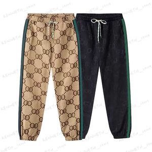 Erkek pantolon kadın erkek pantolon rahat erkek uzun pantolon mektuplar siyah haki yeşil rahat stil eşofman hip hop gevşek erkek pantolons. T230316