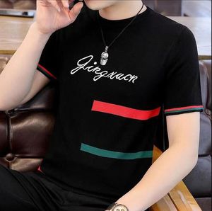 designer men women t shirt bee embroidery short-sleeved tshirt round-neck sweater loose pullover knitted shirts