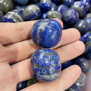 Decorative Figurines 1kg Natural Lapis Lazuli Bulk Tumbled Stone Minerals For Chakra Healing Crystals Home Garden Decoration