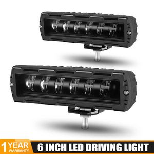Tiras de LED 6 polegadas 7d 6d Light Light Bar Offroad, conduzindo luzes leves de lâmpada de nevoeiro para motocicleta 4x4 ATV SUV Tractor de caminhão 12V 24V P230315