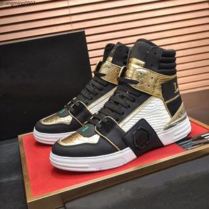 Lyxdesigner skor avslappnade sneakers andningsbara nät sömmar metallelement är storlek38-45 Mkjkkmj GM7000007