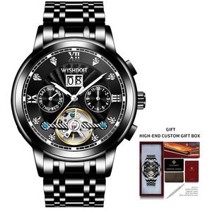 Sysfla Mens Watch Skeleton Hollow Tonneau Casual Watch Watch Мягкая кремниевая полоса светящаяся кварцевая часы