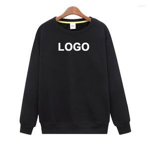 Men's Hoodies Winter Heavyweight Basic With Personalized Design Logo Premium Couple Sweatshirt
