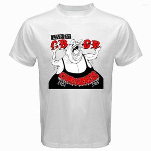 Męskie koszule Trurs Crumbeckers Live At CBGB 1984-1985 Biała T-shirt rozmiar S do 3xl