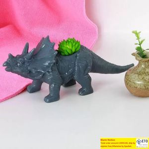 Plastic Dinosaur Animal Flower Pot for Cactus Succulent Plant Bonsai Pots Container Planter Garden Decoration