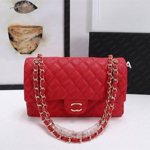 CF Bag Caviar Leatherluxurys Designers Bag Women Handbags Flap Hand Handbag Classic Party Mini Bags Totes Channel Travel Crossbodyshoulder سلسلة سلسلة