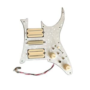 Prewired HSH Pickguard High Output DCR Humbucker Pickups Multifunction Split Coil Switch Welding Harness