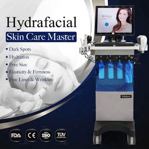 Professionell mio diamond microdermabrasion hydrasfacial vortex-teknologi visar en frisk hud som passar alla hudtyper