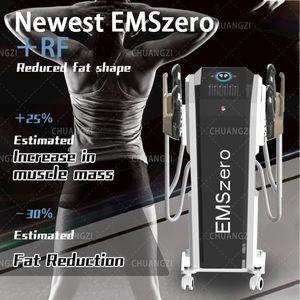 DLS-EMSlim NEO HIEMT Muscle-Sculpt Stimulator Fettverbrennung EMSzero 4 Griff mit HF Beckenstimulationspads ems Muskelstimulation