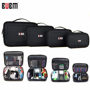 Stuffs säckar bubm väska för elektroniska tillbehör digital mottagande väska power bank l m s 3 st en inställd bärbar resväska arrangör 230316