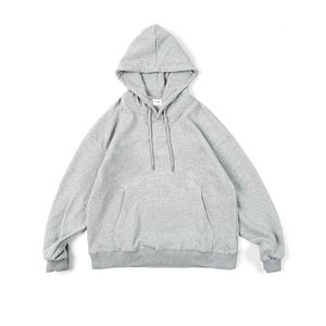 High Quality American Streetwear Solid Color Hoodie For Men Clothing Kpop Trendy Sweatshirt Spring Harajuku Casual Pullover