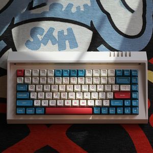 TECLARES GMK PONYO Tiro duplo 170 keys keycap em inglês personalidade personalizada keycaps para teclado mecânico 61/64/68/75