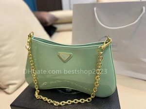 Luxury Fashion Underarm Bag Axel Bag Crossbody Handbag Street Party Daily With Green Size 26*15cm