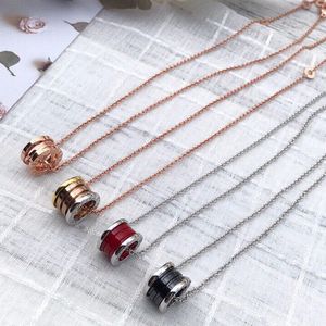 BURIGARI Little Red Classic Series Designer ketting voor vrouw GOUD GOLD 18K OFFICIËLE REPRODUCTIES Classic Style Fashion Jewelry Exquisite Gift 030