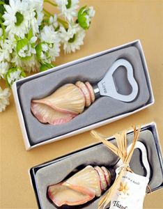 30 PCS quotShore Memoriesquot Sea Shell Abridor de garrafas Favores de casamento Presentes de eventos Lembrança Brindes de festa 7625317