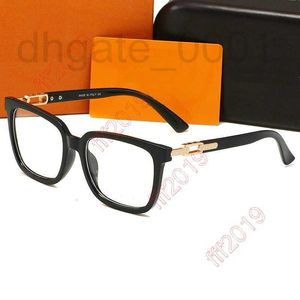 Sonnenbrille Designer Fashion Cat Eye Brand Square Optical Gläses Männer Männer klären Antiblau -Licht -Blockierrahmen Rezept transparent 3oxk