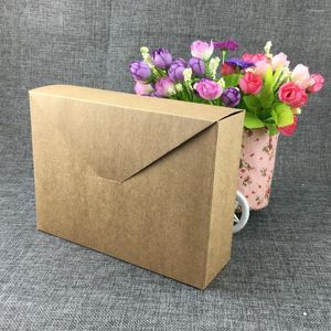 Gift Wrap 12PCS 20 15 6cm Brown Kraft Box Packaging Boxes For Soap Jewelry And Carton