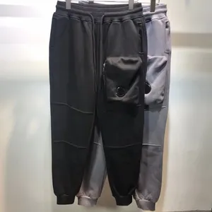 Duyou Męskie spodnie marki projektanci Pants Metal nylonowy kieszonkowy haftowa odznaka swobodne spodnie cienkie spodnie odblaskowe Rozmiar M-2xl 0086