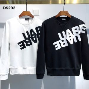 DSQ PHANTOM TURTLE Brand Luvtröja Herr Designer Luvtröjor Italien mode Sweatshirts Höst Vinter Print Man Hoody Man Toppkvalitet 100 % bomull Toppar 5389