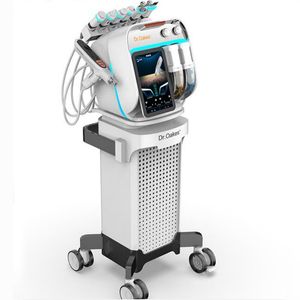 8 in 1 Hydro Dermoabrasione Machine Dr. Oakes Moisturizing Oxygen Skin Rejuvenaiton Water Jet Peel Pulizia del viso Rimozione della testa nera