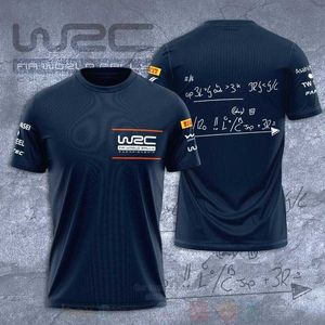 XZ8B Herrmode T -shirt överdimensionerade 23 nya F1 Formel One Racing Team WRC och Women's Crew Neck Streetwear 3D Printing Motorsport Rally 9H1J