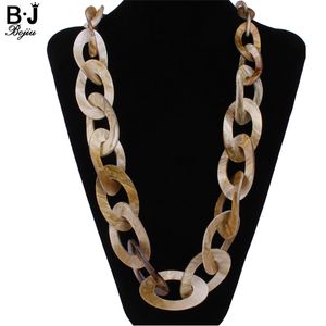 Strängar strängar runt plastlänk smycken långa halsband färger modekvalitet akryl smycken nk1007 230317