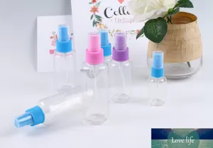 LUCENCE Travel Transparent Plast Parfym Atomizer Small Mini Tom Spray Refillable Bottle Slumpmässig färg 30 ml 50 ml 100 ml