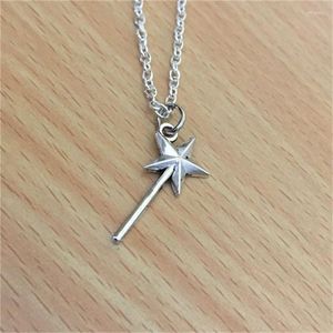 Chains Magic Wand Necklace Christmas Magical Fairytale Jewellery Fairy Tale Girls