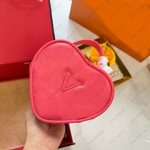 Borse alla moda Borsa a mano firmata Donna Luxurys Designer Marsupio Lettere Borse a tracolla per donna Mini borse a cuore Portafoglio a tracolla