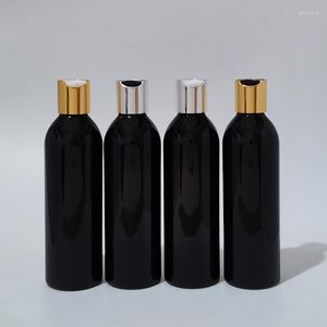 Butelki do przechowywania 30pcs 250 ml podróż czarne puste plastikowe szampon zwierzak