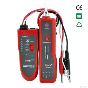 NF-806R сетевого кабеля локатор локатор Tester UTP STP RJ45 RJ11 с клипсом аллигатора