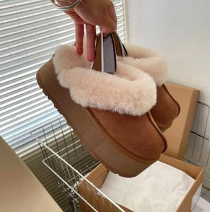 2023 Австралия новый узор с толстыми сопоставленными тапочками Австралийский классический Keep The Warm Man Boots Mini Mini Half Snow Boot Зимой