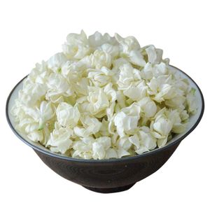 Dried Flowers 50G Premium Pure Jasmine Flower Buds Snowball Bud Y1128 Drop Delivery Home Garden Decor Fragrances Dhja6